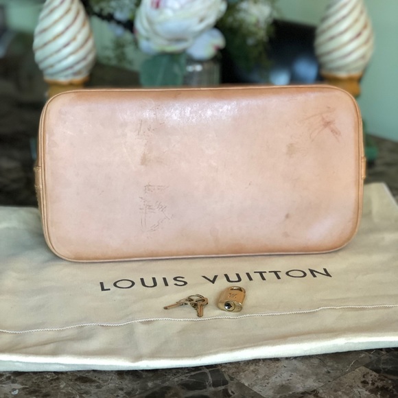 AUTH Louis Vuitton Alma STUNNER DUSTBAG LOCK KEYS - Picture 6 of 8